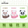 Creative panda night light Cake Kingdom Pat Light Cartoon Cute Soft light Baby sleep Silicone night light Application Scenario